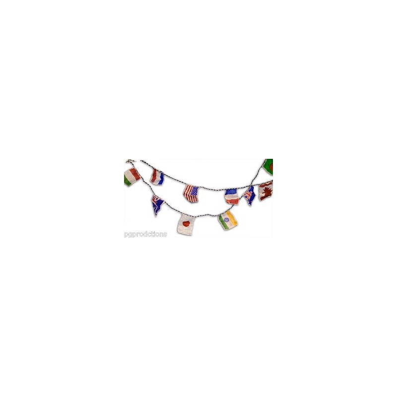 Production String of Flags - small Production String of Flags - small