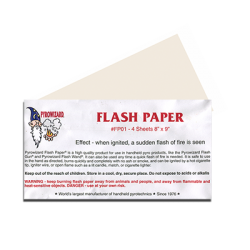Flash paper (Envelope of 4...