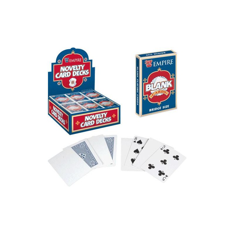 Magic Blank Card Deck / Magic Printing Deck