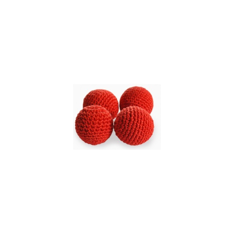 1.5" Crochet Balls set of 4 ud