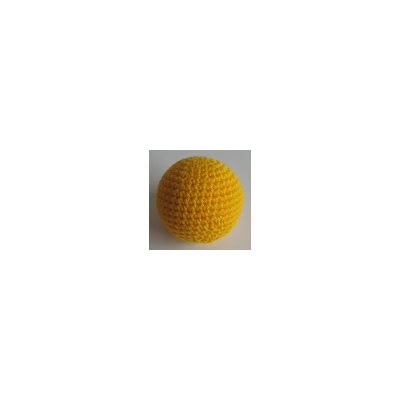 Knit Ball Yellow 3/4"