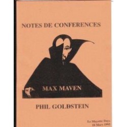MAX MAVEN'S LECTURE NOTES
