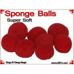 Mini Sponge Balls 3/4" bag of 8 super soft