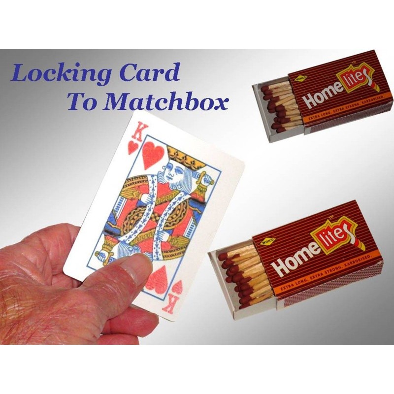 Locking Card to Matchbox