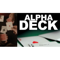 Alpha Deck (Cards and Online Instructions) by Richard Sanders