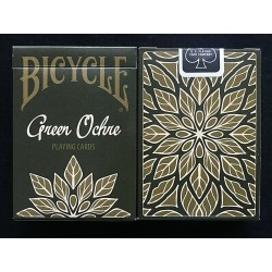 Bicycle Green Ochre Playing Cards
