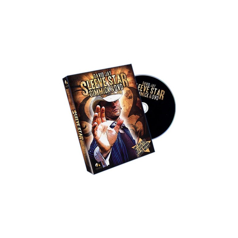 Sleeve Star (DVD and Gimmick) by Wizard FX Productions and David Jay Sleeve Star (DVD and Gimmick) by Wizard FX Productions and David Jay