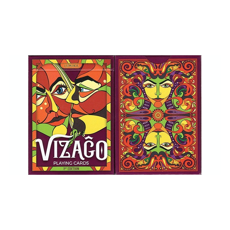VIZAGO Lumina (Red) Playing Card