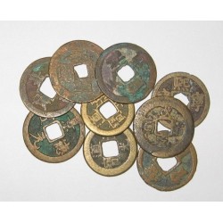 Ancient Chinese coins Half dollar size